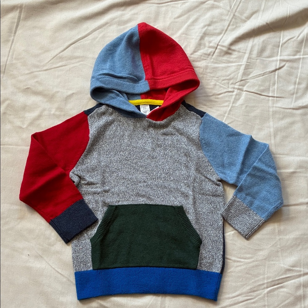 GAP Multicolor Kids Hoodie color block Design 5T
